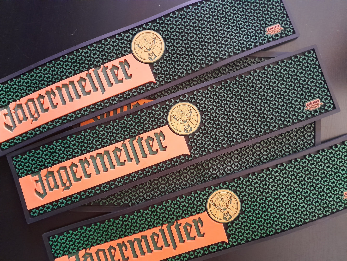 Lot 3 Bar Mats Jägermeister - Noi, Set Complet pentru Bar!