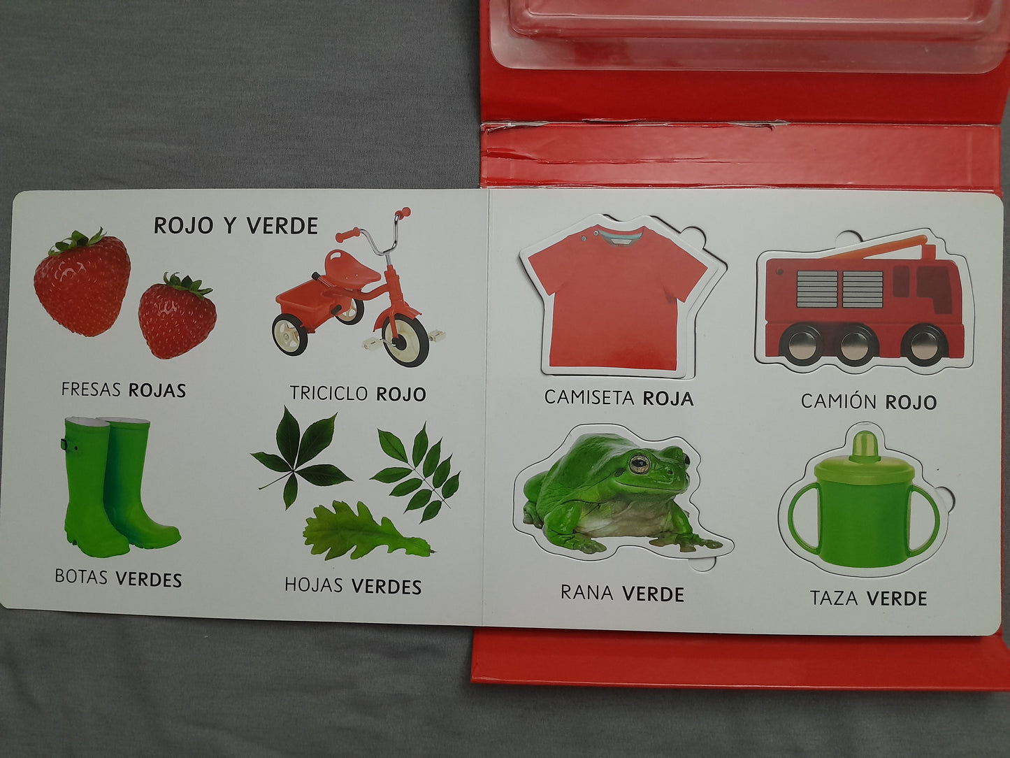 Cartea-Puzzle "Mi primer libro-puzle COLORES" (Spaniolă) - Jucărie și manual educativ
