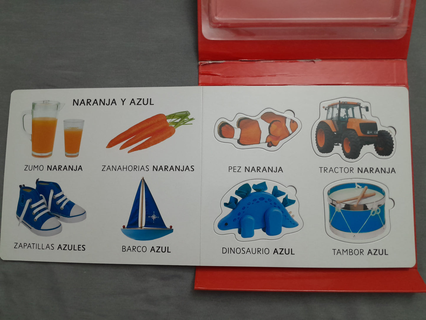 Cartea-Puzzle "Mi primer libro-puzle COLORES" (Spaniolă) - Jucărie și manual educativ
