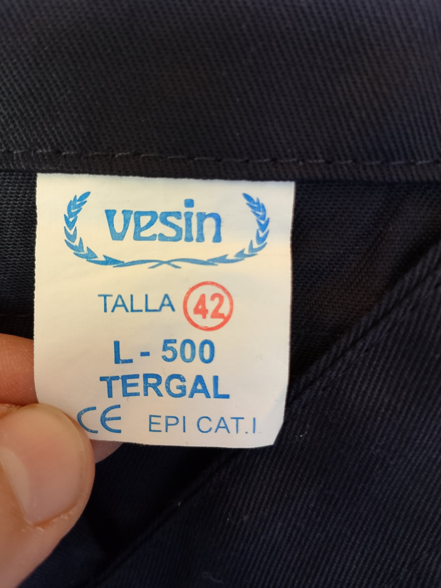 Salopetă de Lucru Vesin, Albastru Închis - Mărimea 42, Gata de Acțiune!
