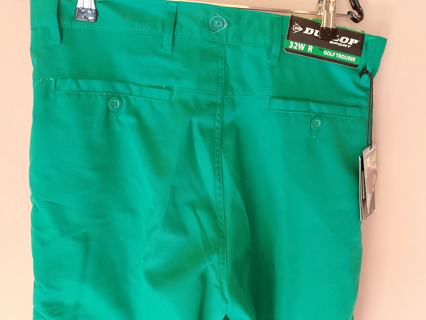 Pantaloni Dunlop Sport, Golf - Culoare Verde Vibrantă, Mărimea 42!