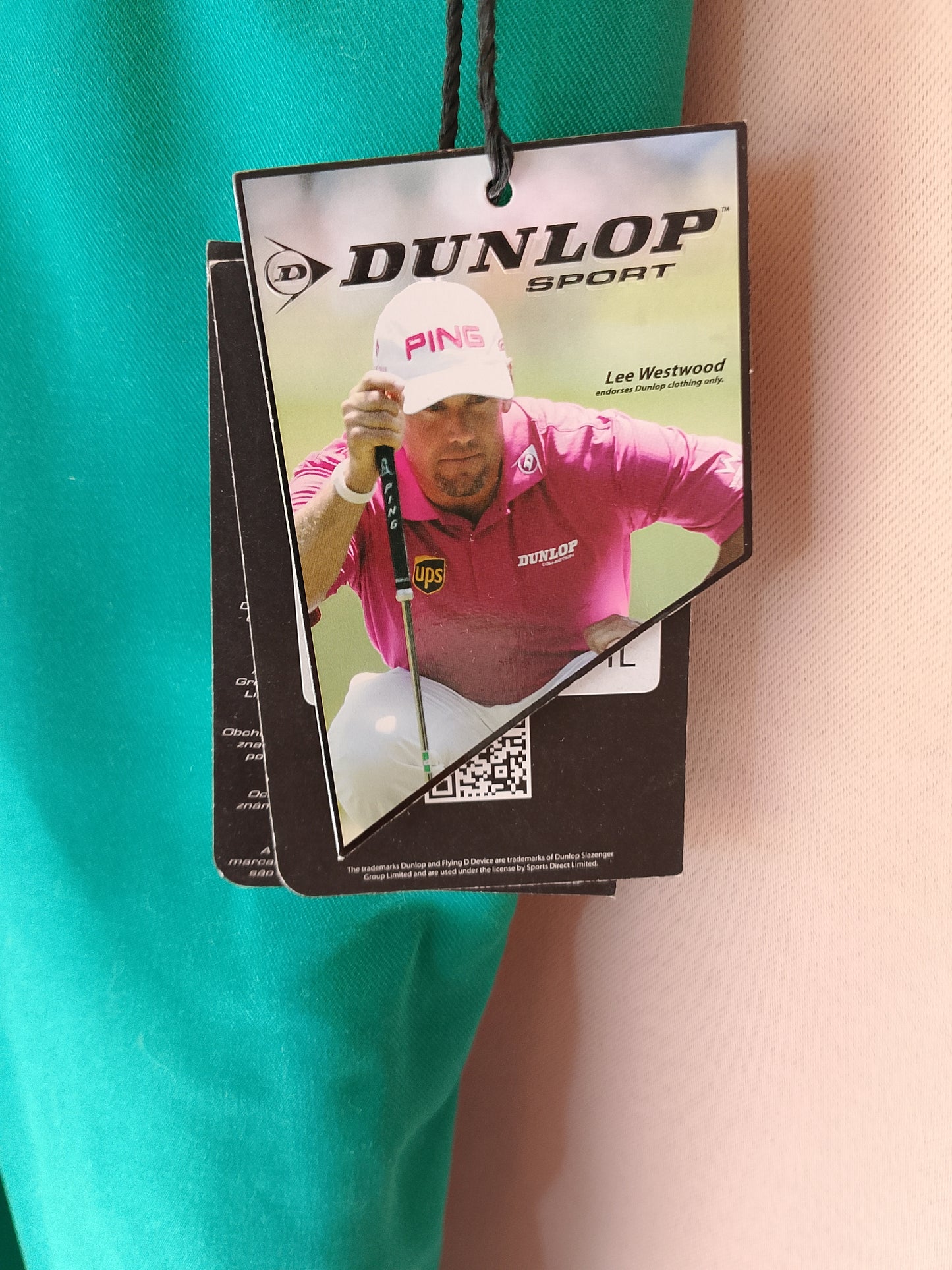 Pantaloni Dunlop Sport, Golf - Culoare Verde Vibrantă, Mărimea 42!