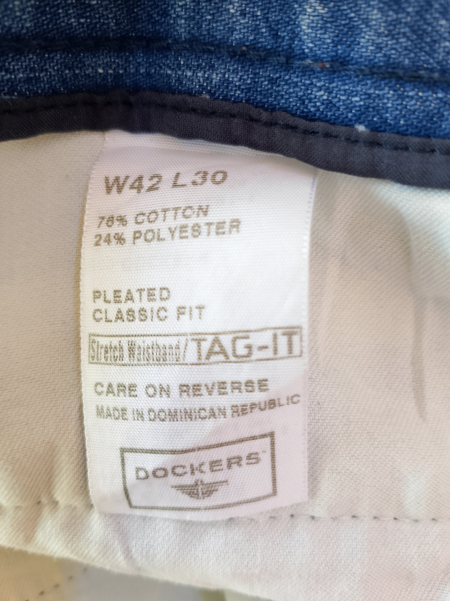 Blugi Dockers "Individual Fit" - Confort și Stil Clasic, Stare Excelentă