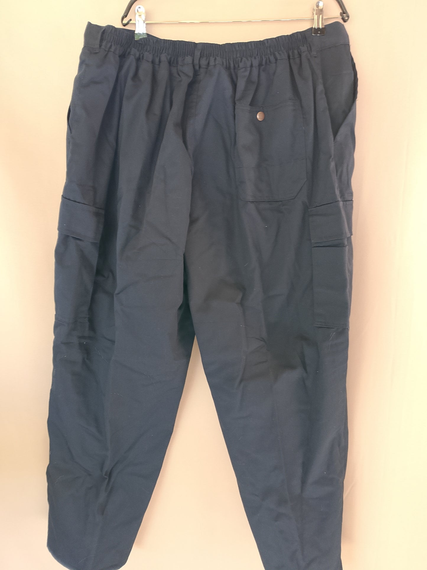 Pantaloni de lucru bleumarin, Mărimea 60 - Grosi si captusiti. Pentru zilele reci.
