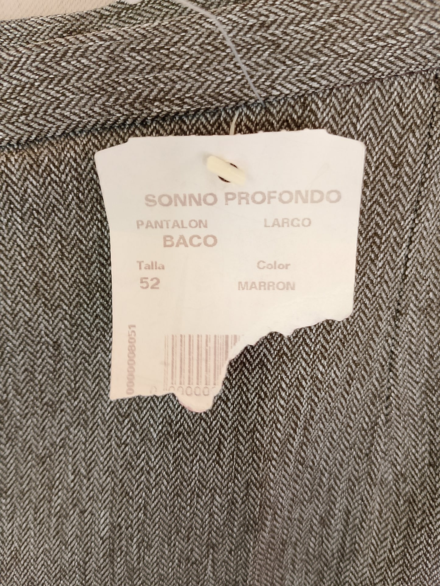 Pantaloni eleganți de damă, gri texturat, mărimea 52, DIBUTTI - Eleganță și confort la un preț imbatabil!