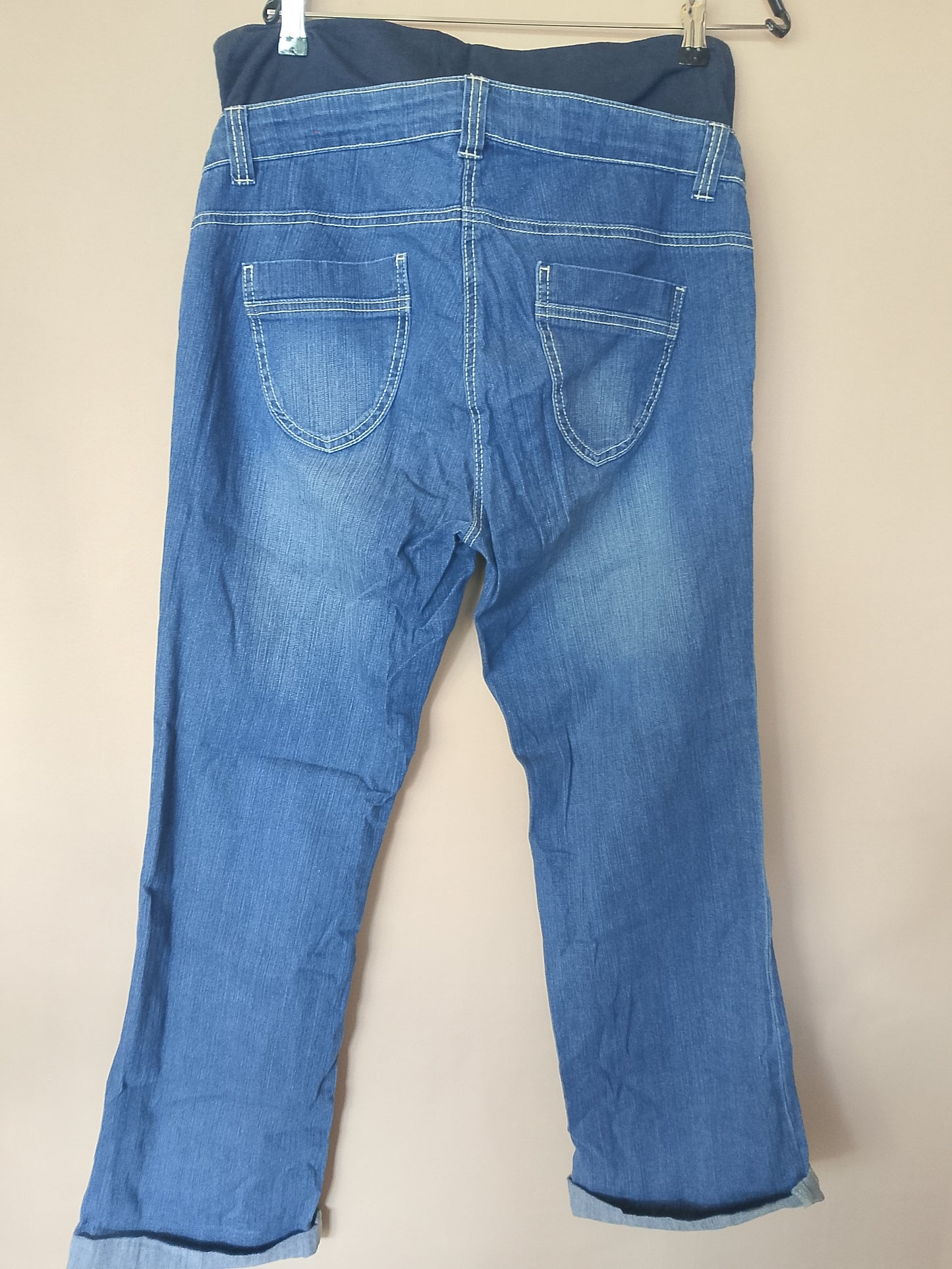 Blugi de sarcină Calinkain, Mărimea 42 - Confort și un Look Casual, Modern!