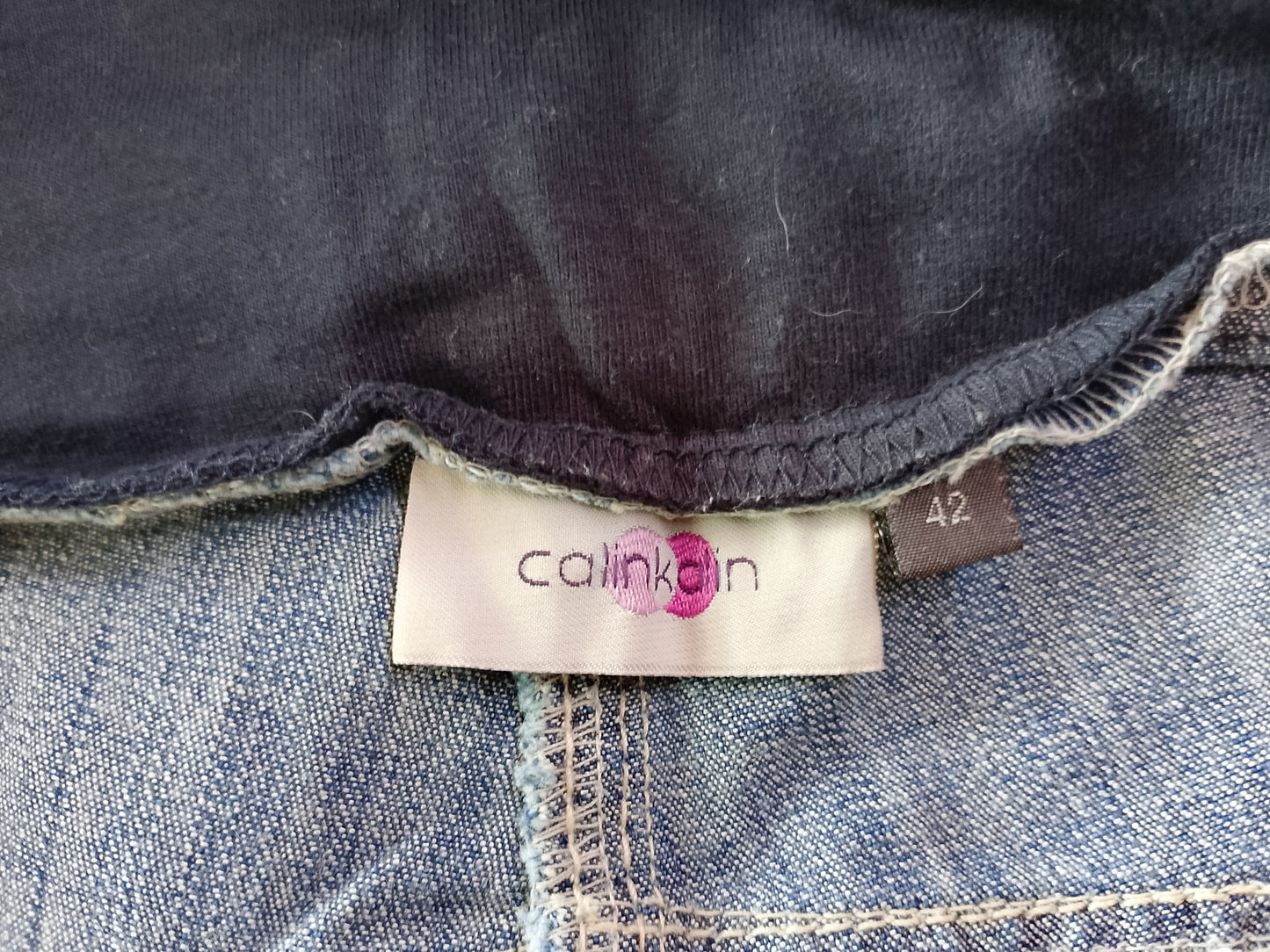 Blugi de sarcină Calinkain, Mărimea 42 - Confort și un Look Casual, Modern!