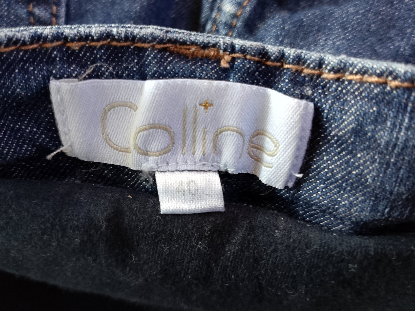 Fustă de Blugi de Sarcină Collina - Stil Clasic și Confort pentru Zilele Călduroase! Marime 40