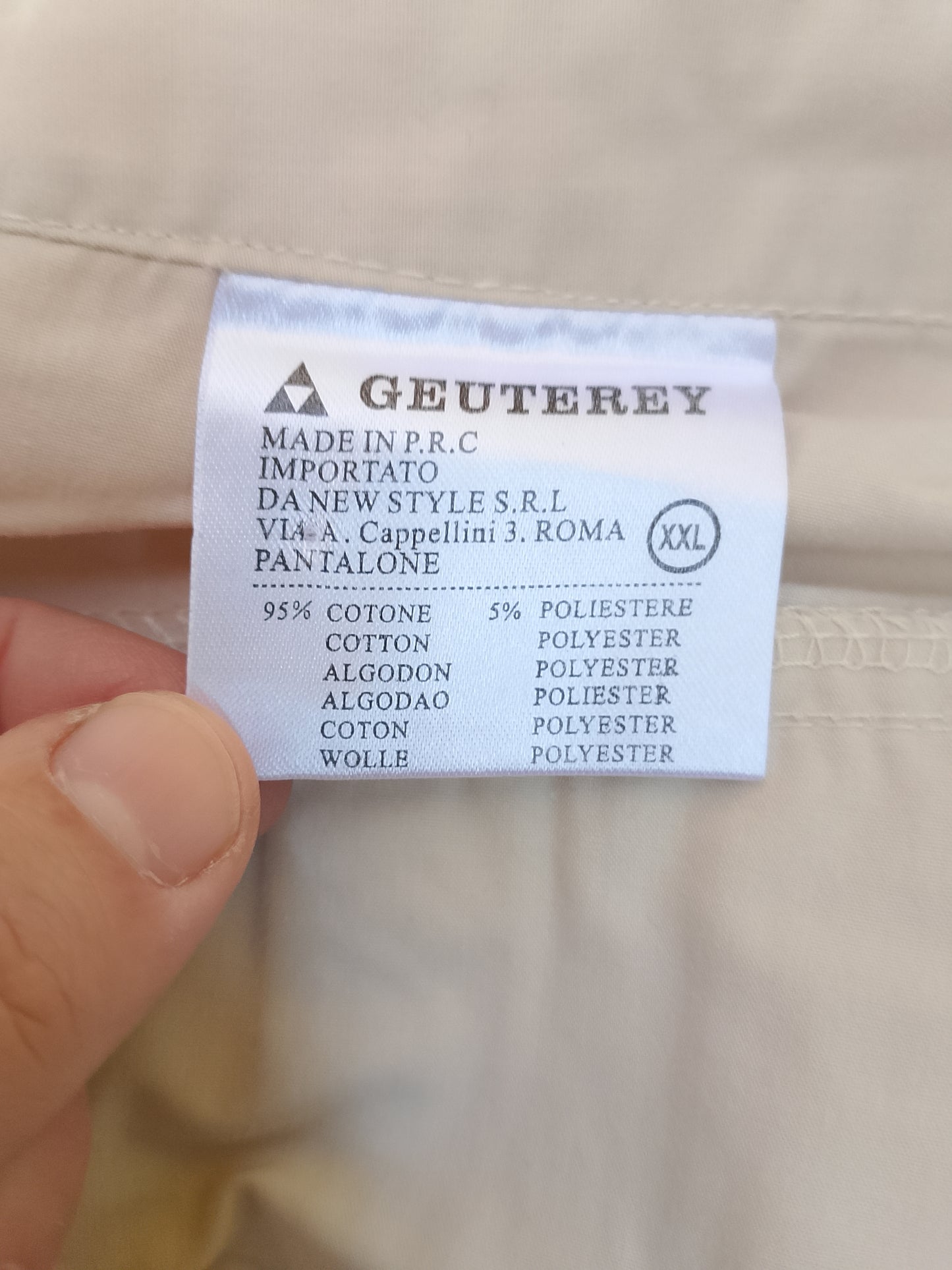 Pantaloni 3/4 pentru dama Geuterey, mărimea XXL - Ideali pentru drumeții!