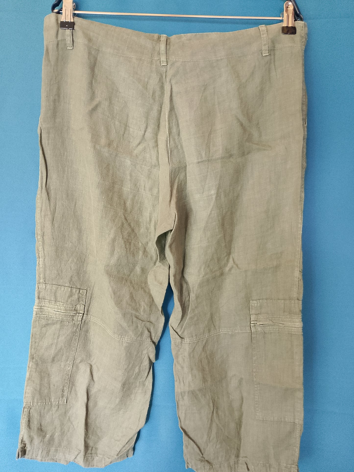 Pantaloni 3/4 Cargo de Bărbați, Mărimea 44 – Confort și Stil pentru Vară!