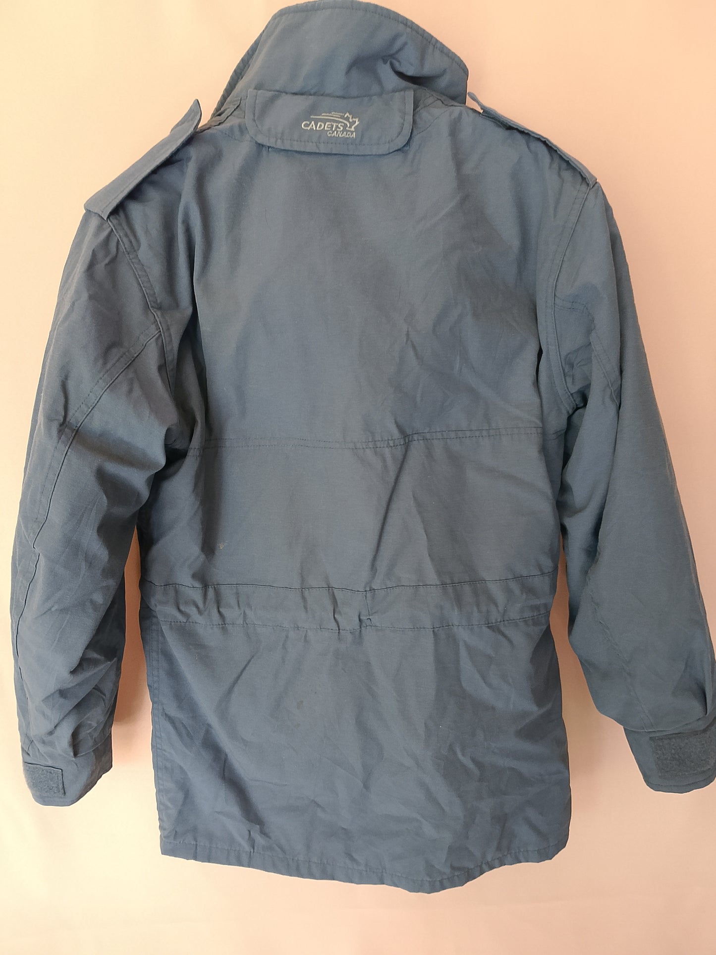 Geacă militară Logistik unicorp, bleumarin, cu căptușeală fleece, fabricată în Canada