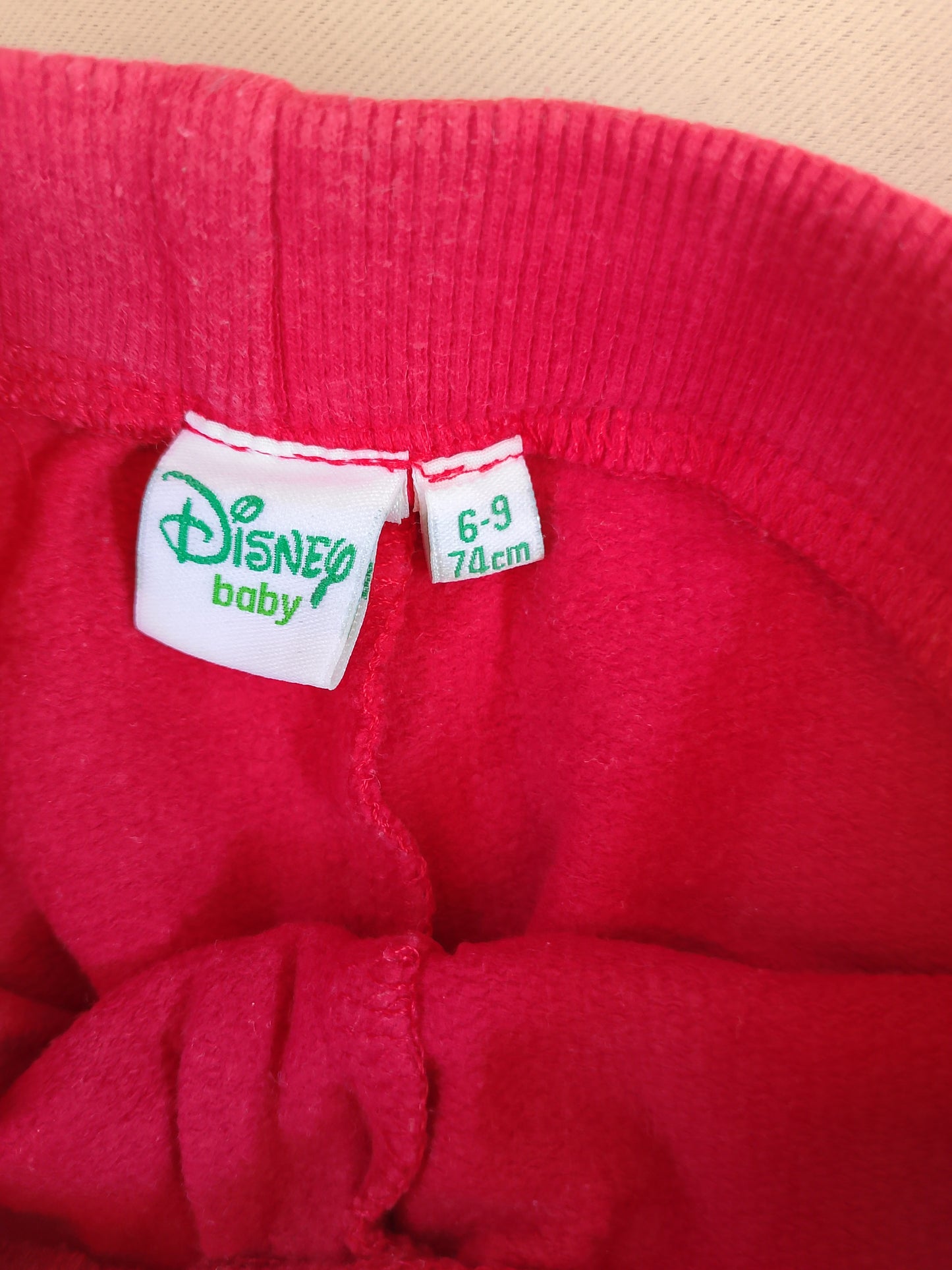 Începe o zi plină de magie cu Mickey Mouse! Pantaloni de trening Disney Baby! 6-9 luni