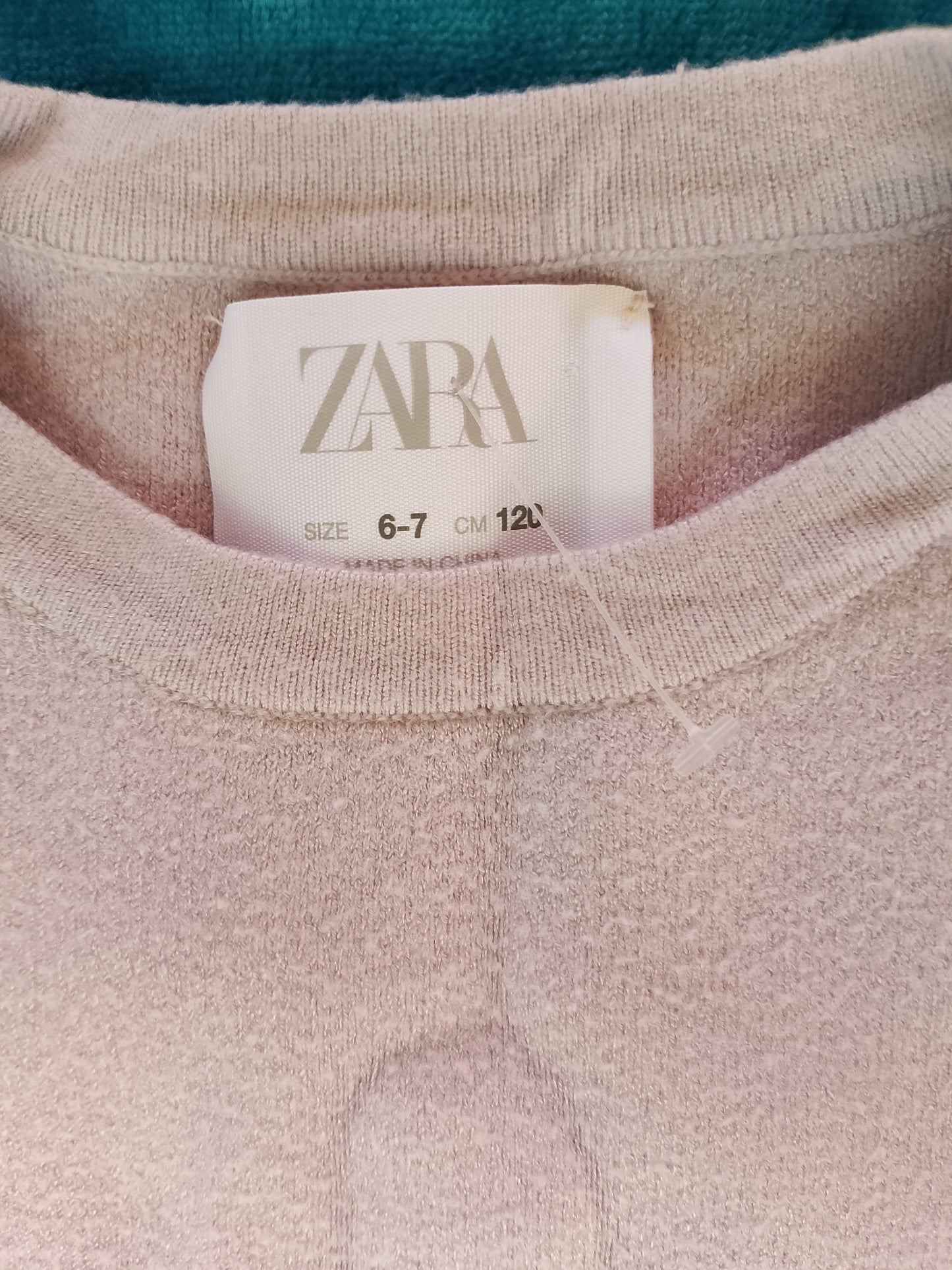 Pulover Zara Baby cu funde pe umeri - un model chic pentru cei mici! 6-7 ani.