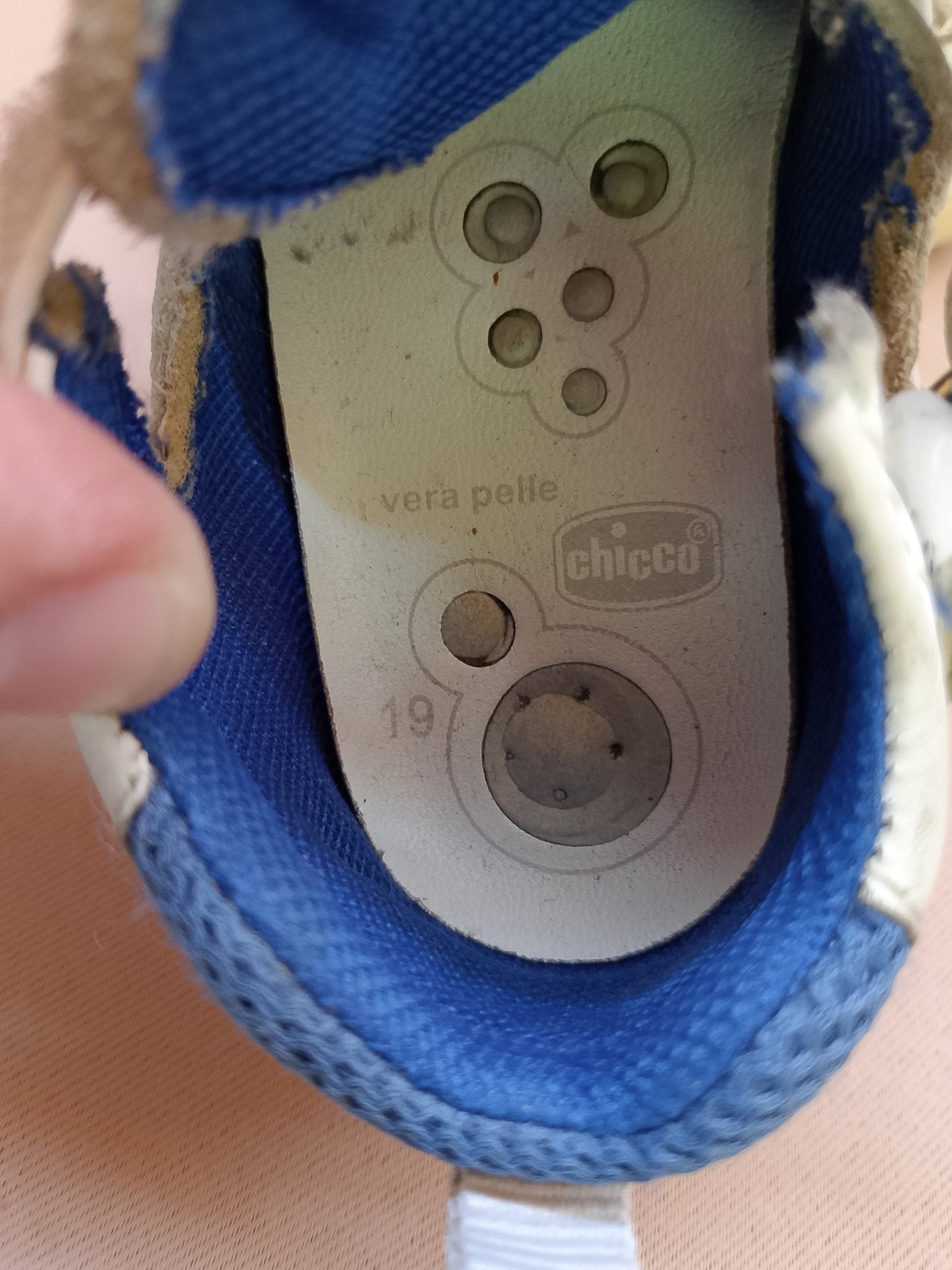 Sandale ortopedice "Chicco" pentru copii - Stabilitate și confort pentru primii pași! Marimea 19.