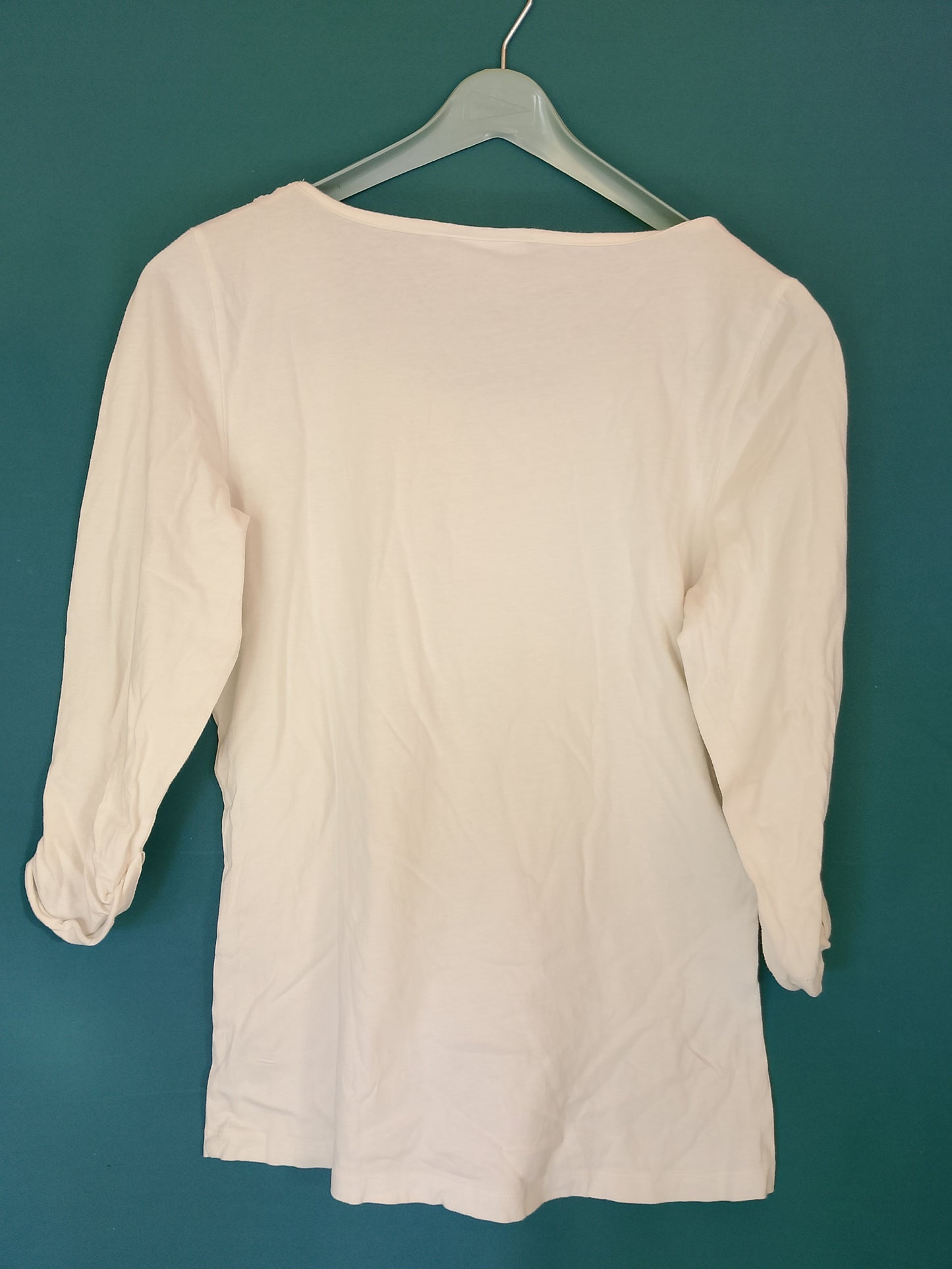 Eleganță Boemă: Bluză Albă cu Dantelă Delicată – Versatilitate Pură! Marime M.