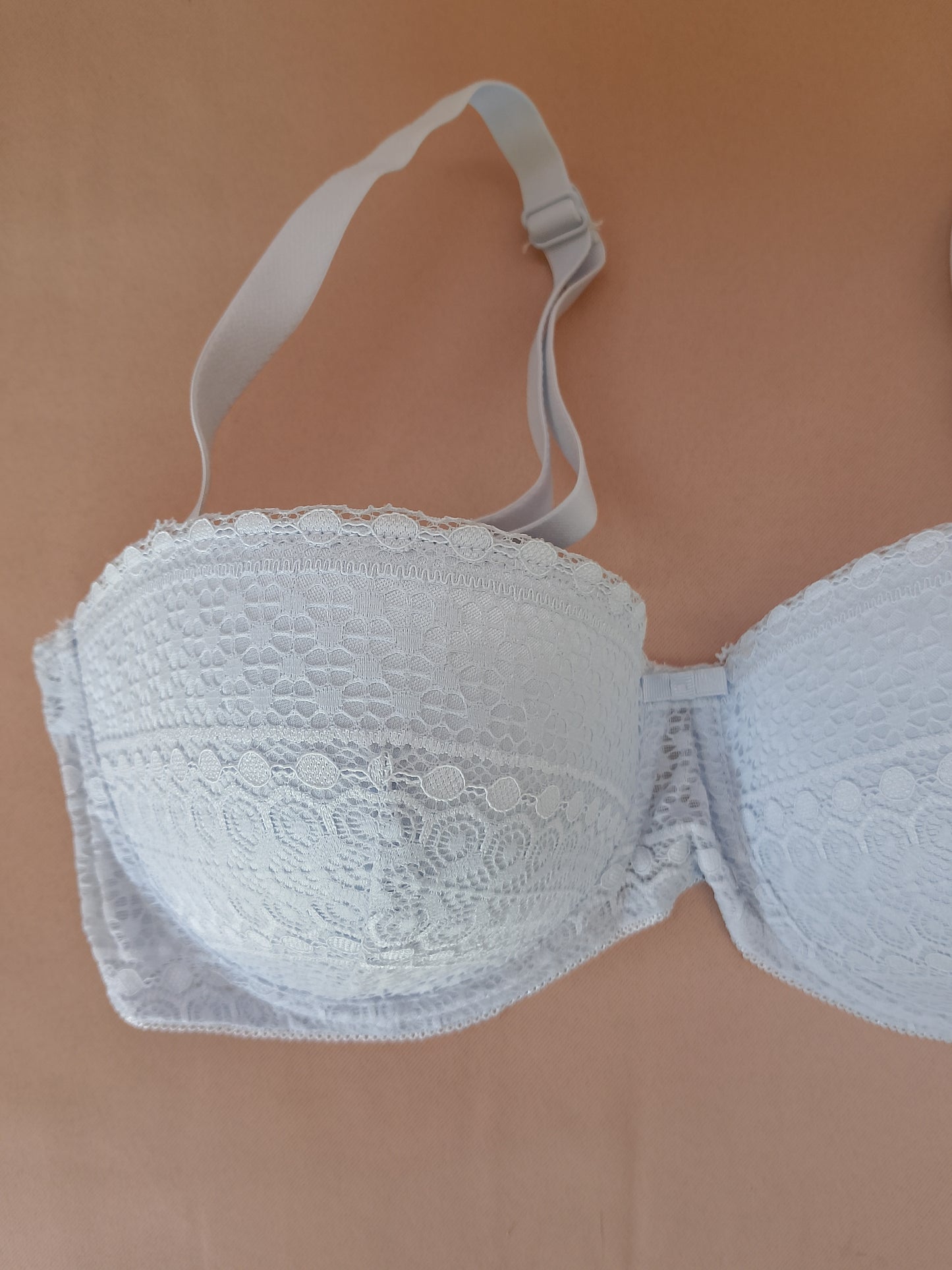 Delicatețe Cromatică: Sutien Primark cu Dantelă Fină, Nuanță Light Blue – Confort și Stil! 80D