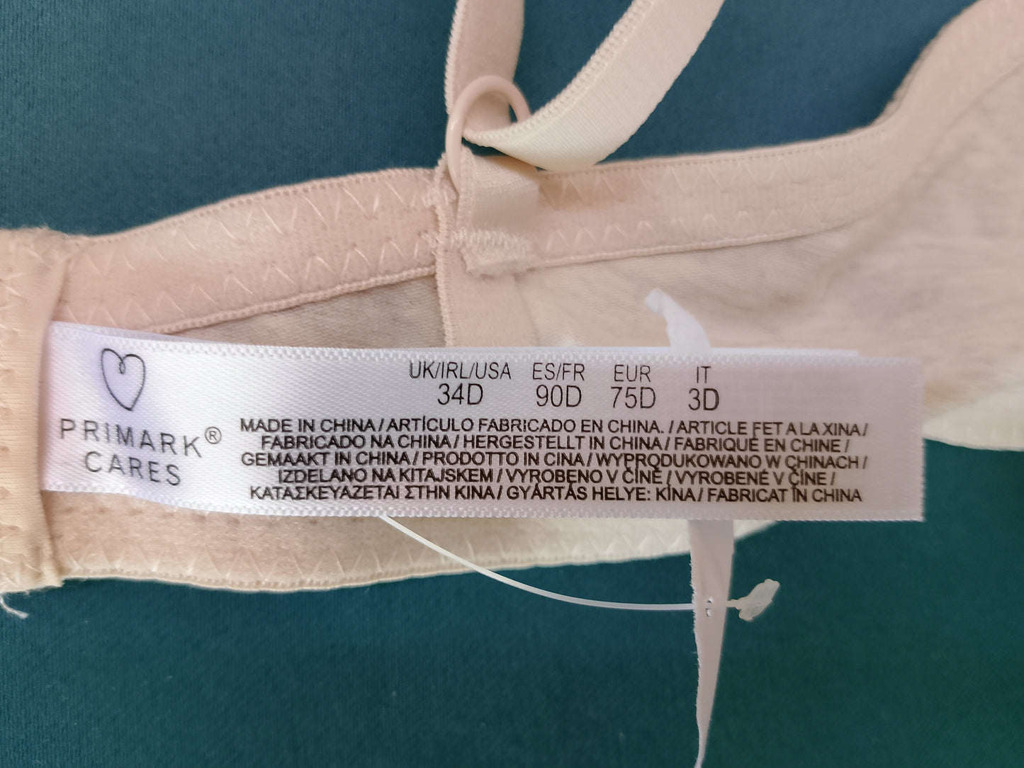 Confort Zilnic Superior: Sutien Primark din Bumbac Melanj – Senzație Naturală! 75D