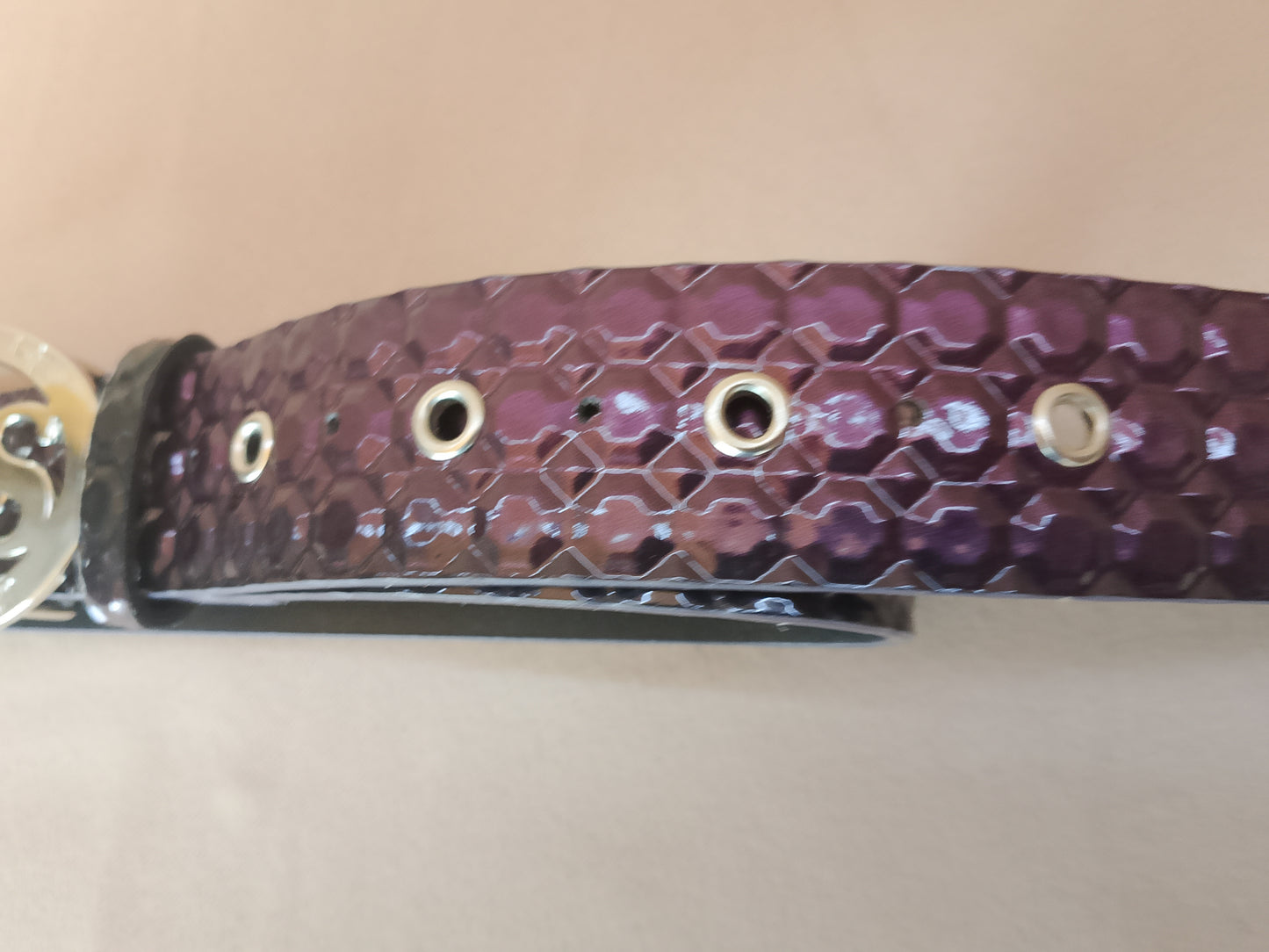 Curea de damă "D&S" cu cataramă elegantă - 98 cm