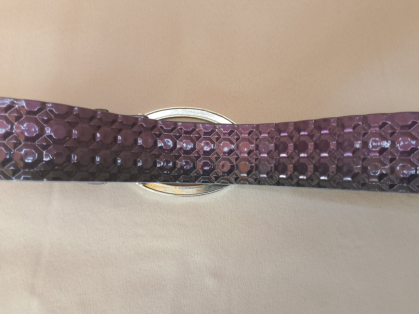 Curea de damă "D&S" cu cataramă elegantă - 98 cm