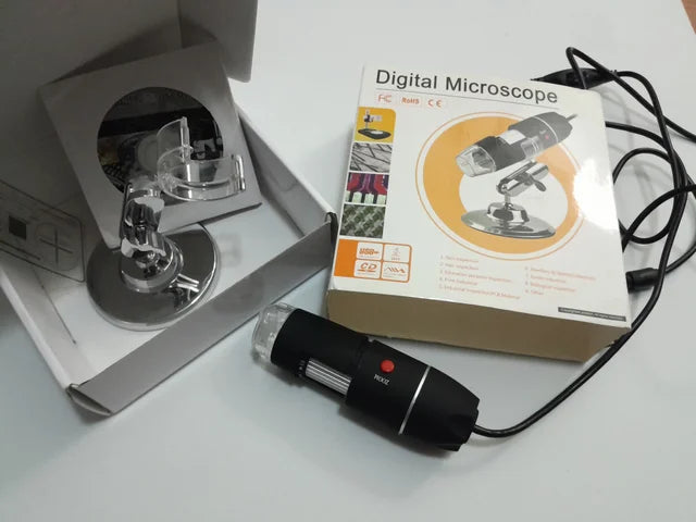 Microscop digital pentru computer. Ideal pentru copii.