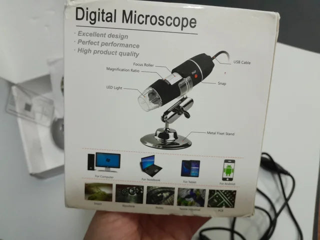 Microscop digital pentru computer. Ideal pentru copii.