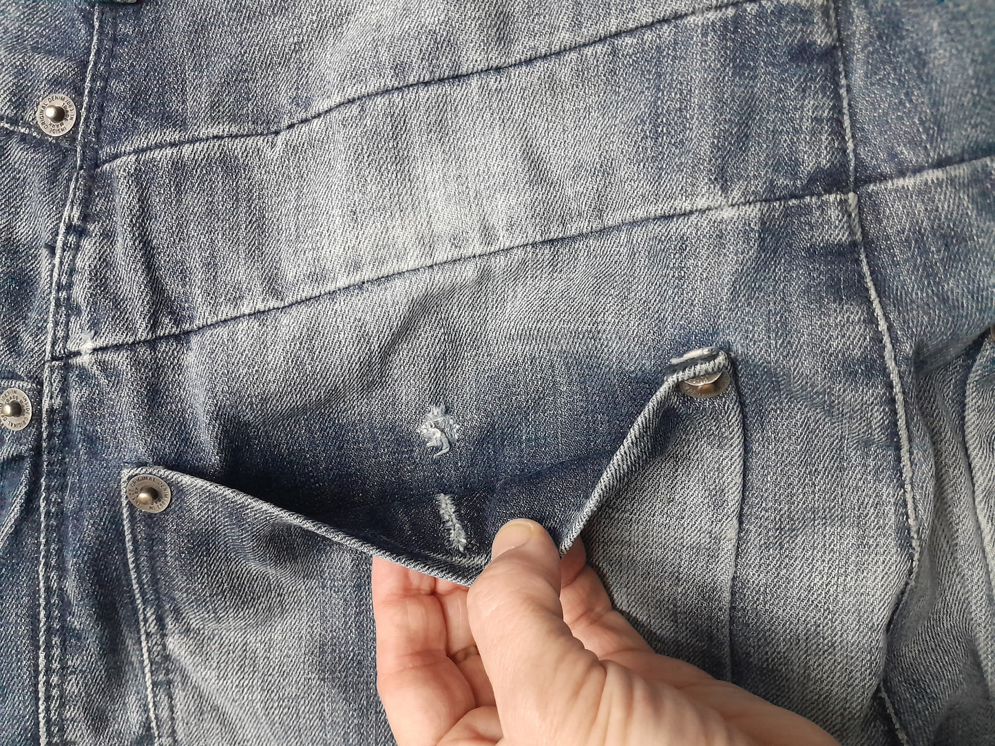 Blugi Marca Inside Authentic Trade. Marime 40.