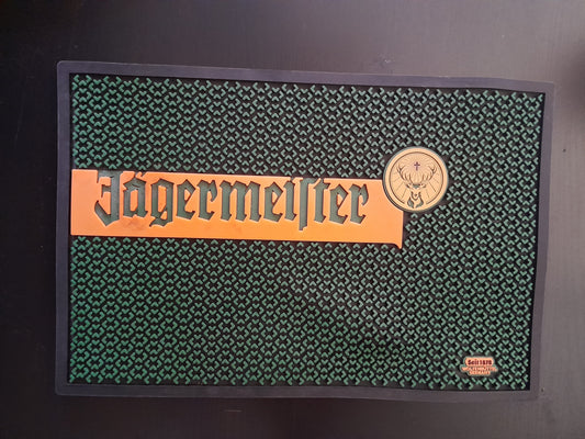 Bar mat Jägermeister.