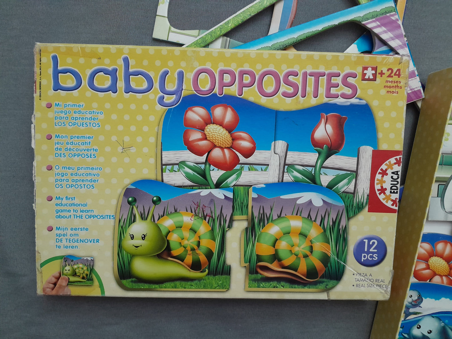 Lot 2 Puzzle-uri educative pentru copii - Set complet, ideal pentru dezvoltare