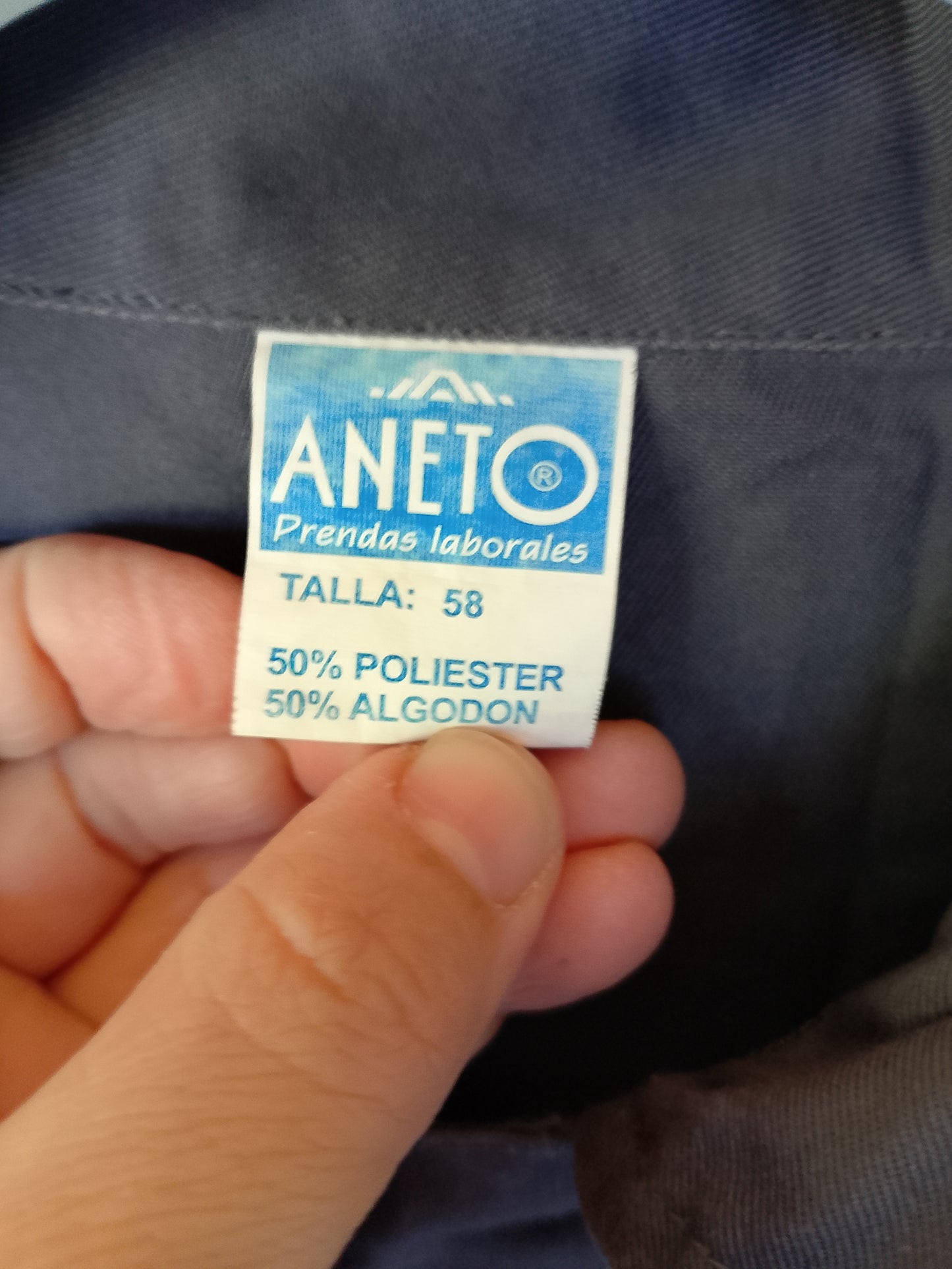 Salopetă de Lucru Robustă Aneto - Marime 58