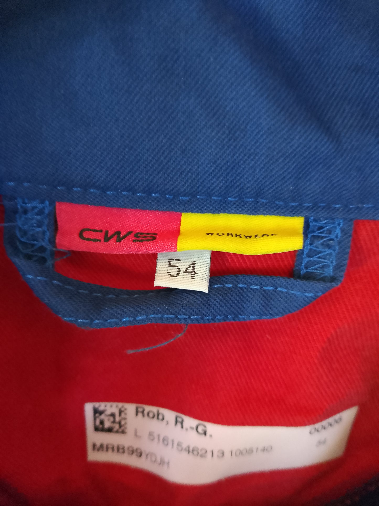 Jachetă de Lucru CWS Workwear - Confort și Protecție la Orice Loc de Muncă! Marime 54