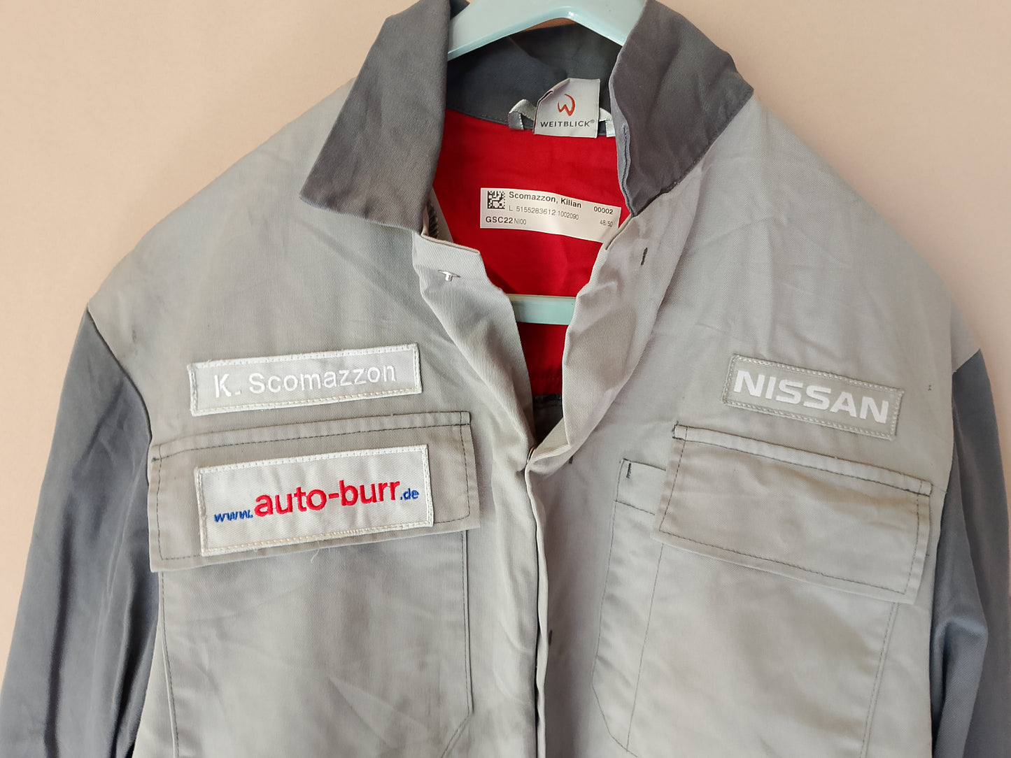 Jachetă de Mecanic Oficial Nissan - Pasiune pentru Auto și Calitate Japoneză! Marime 48/ 50