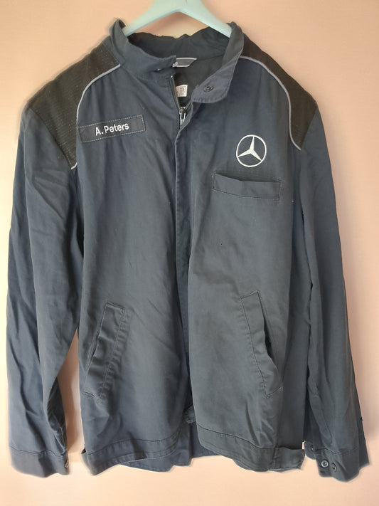 Jachetă de Mecanic Oficial Mercedes-Benz - Calitate Germană, Eleganță și Rezistență! Marime 50