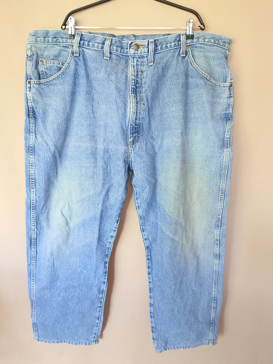 Blugi Originali Wrangler, Albastru Deschis - Stil Clasic Autentic!