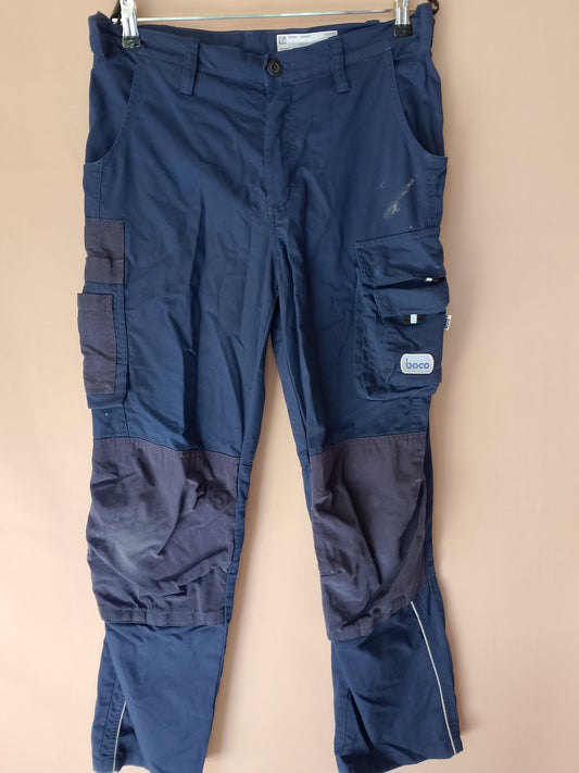 Pantaloni de Lucru CWS-boco, Albastru Marin - Mărimea 48, Design Rezistent!