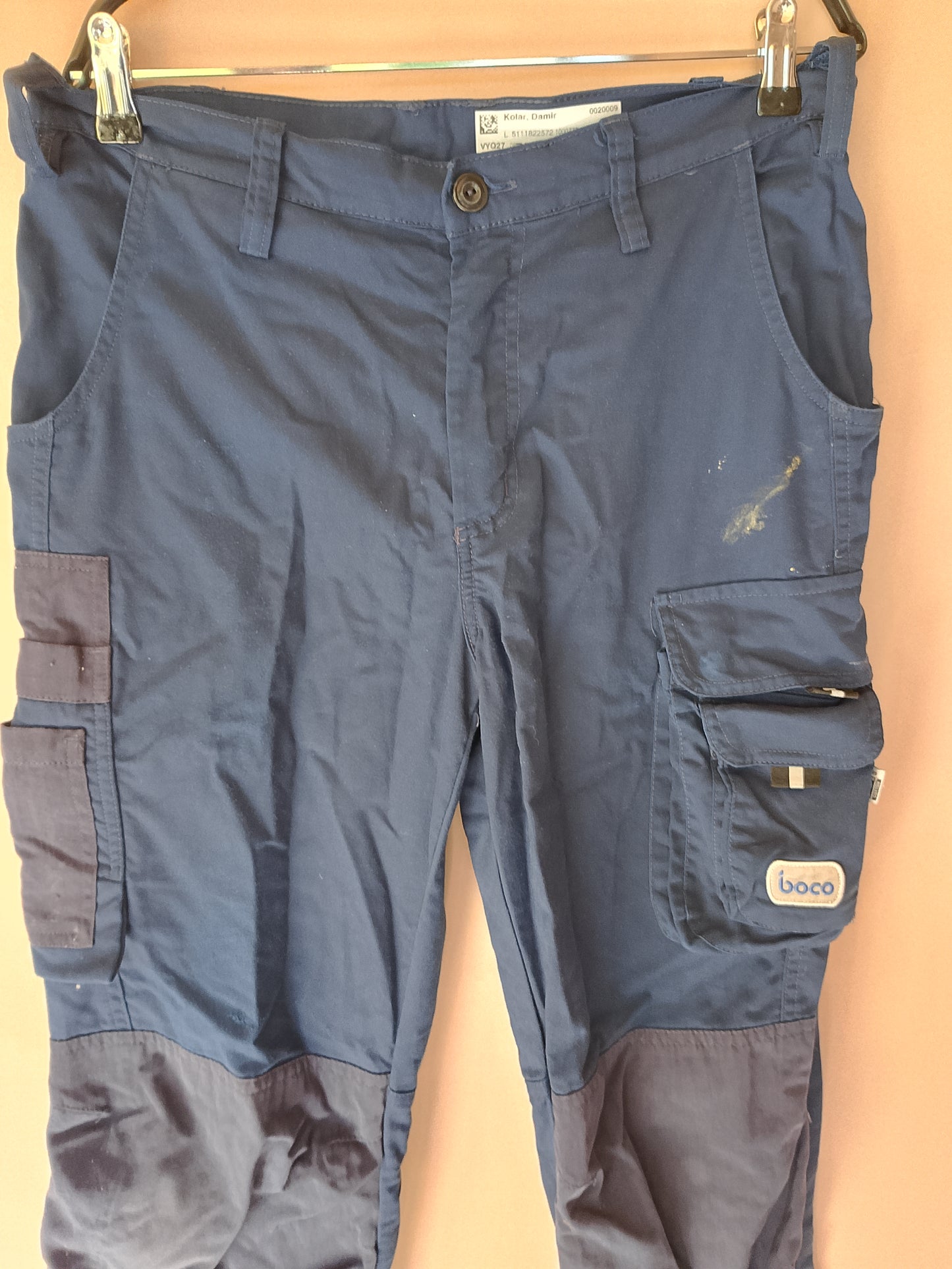 Pantaloni de Lucru CWS-boco, Albastru Marin - Mărimea 48, Design Rezistent!