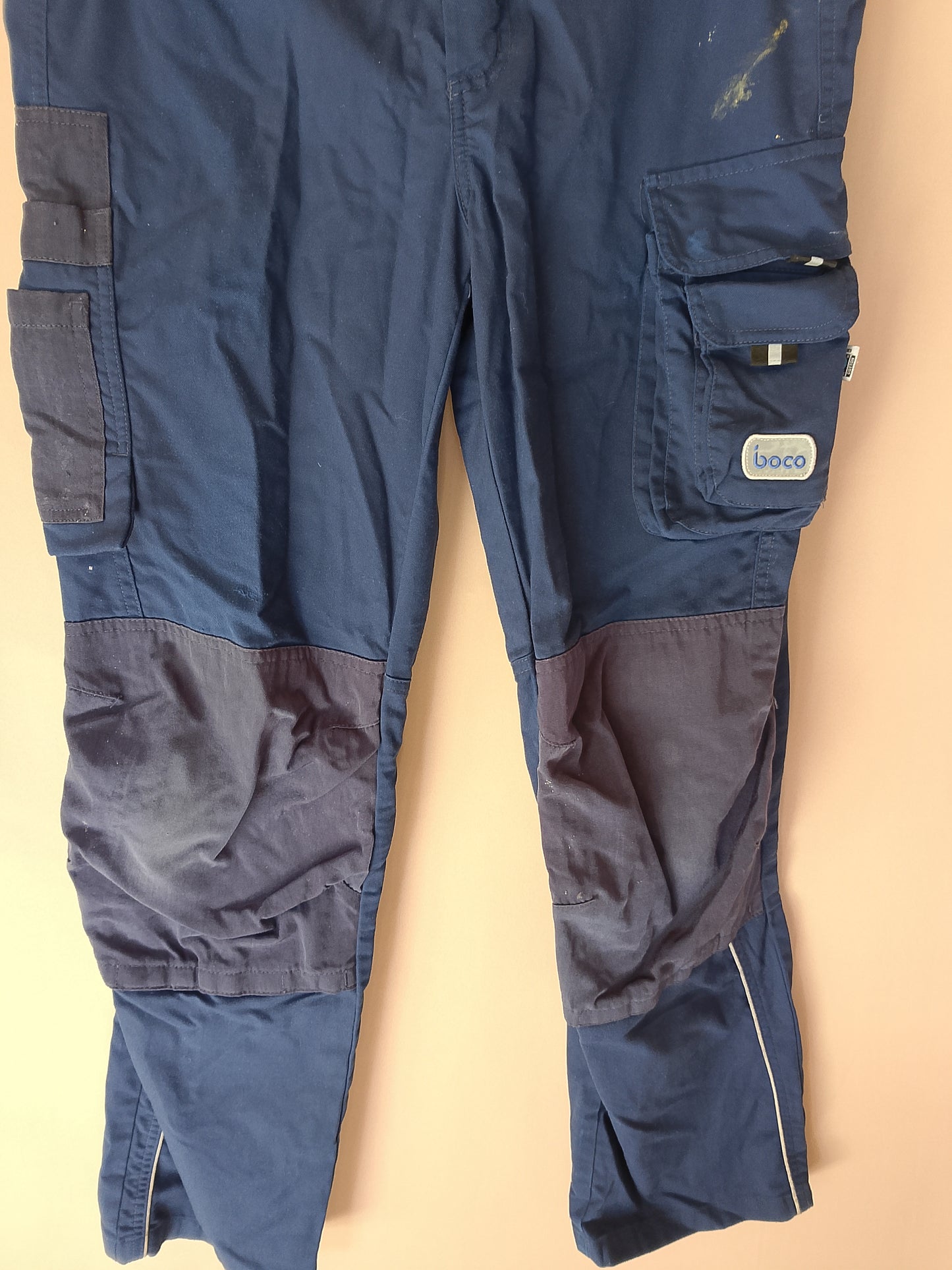Pantaloni de Lucru CWS-boco, Albastru Marin - Mărimea 48, Design Rezistent!