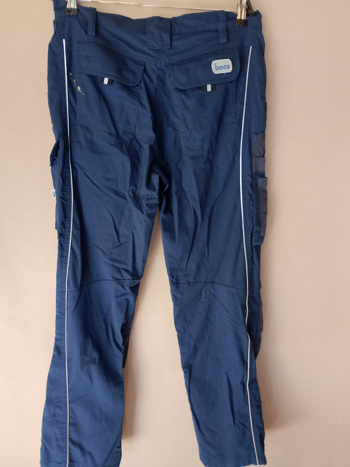 Pantaloni de Lucru CWS-boco, Albastru Marin - Mărimea 48, Design Rezistent!