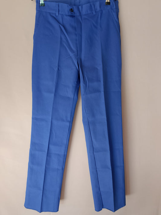 Pantaloni de Lucru, Mărimea 40 - Albastru Clasic, Fabricat în Spania!