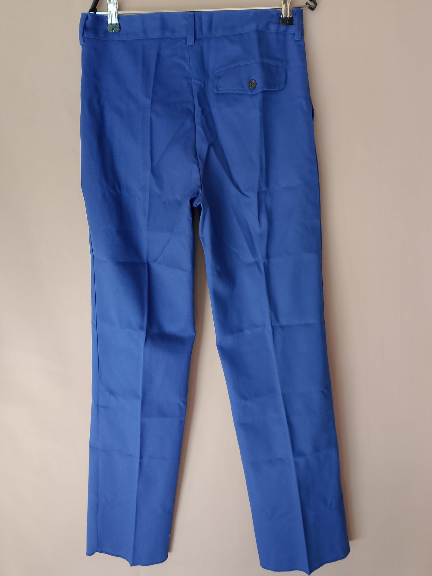 Pantaloni de Lucru, Mărimea 40 - Albastru Clasic, Fabricat în Spania!