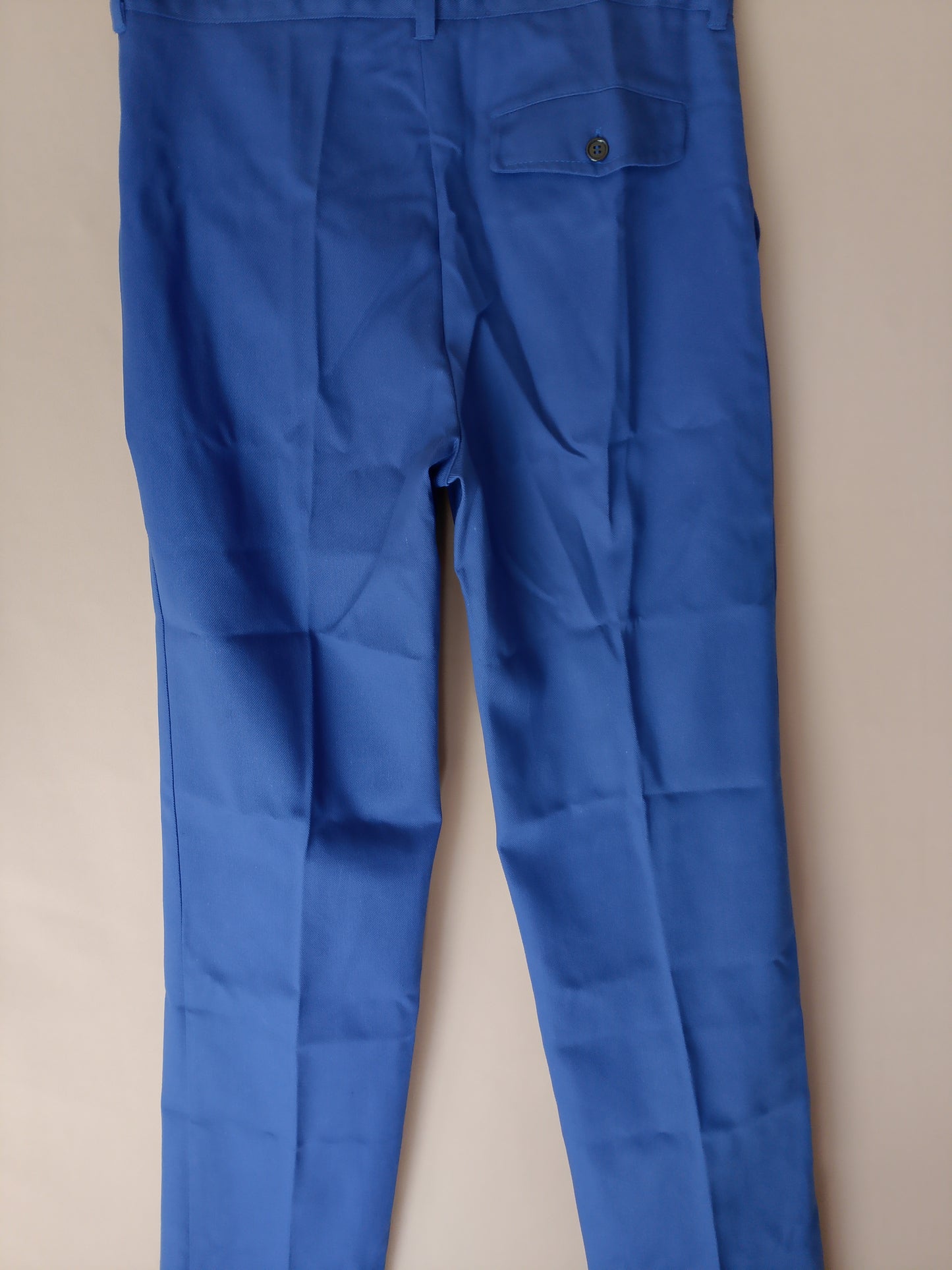 Pantaloni de Lucru, Mărimea 40 - Albastru Clasic, Fabricat în Spania!