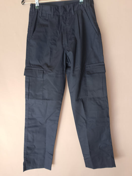 Pantaloni de Lucru Portwest, Mărimea 34 - Cargo Negru, Rezistență și Confort!