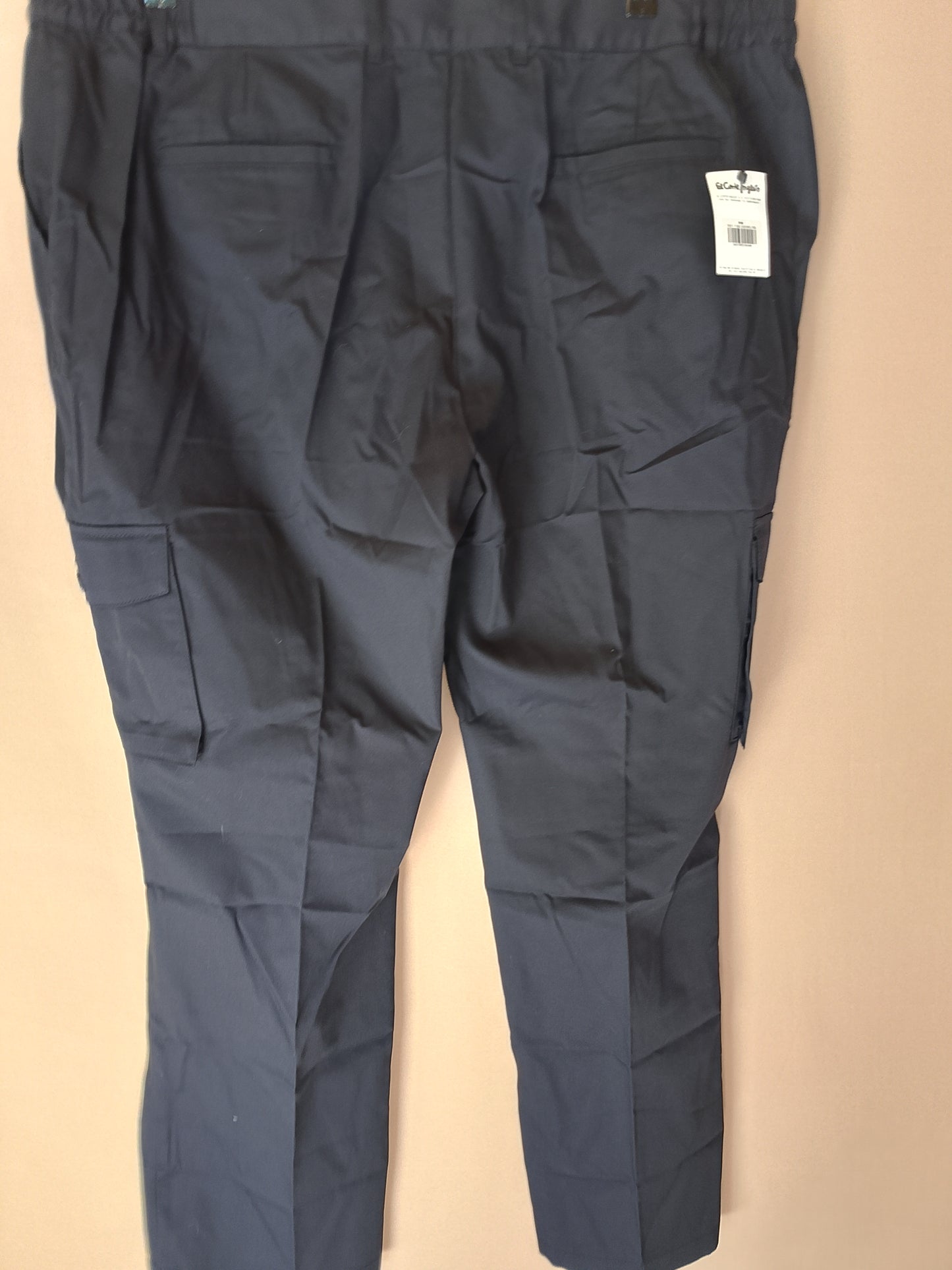 Pantaloni El Corte Inglés, Mărimea 58 - Cargo, Gri Închis, Produs Nou cu Etichetă!