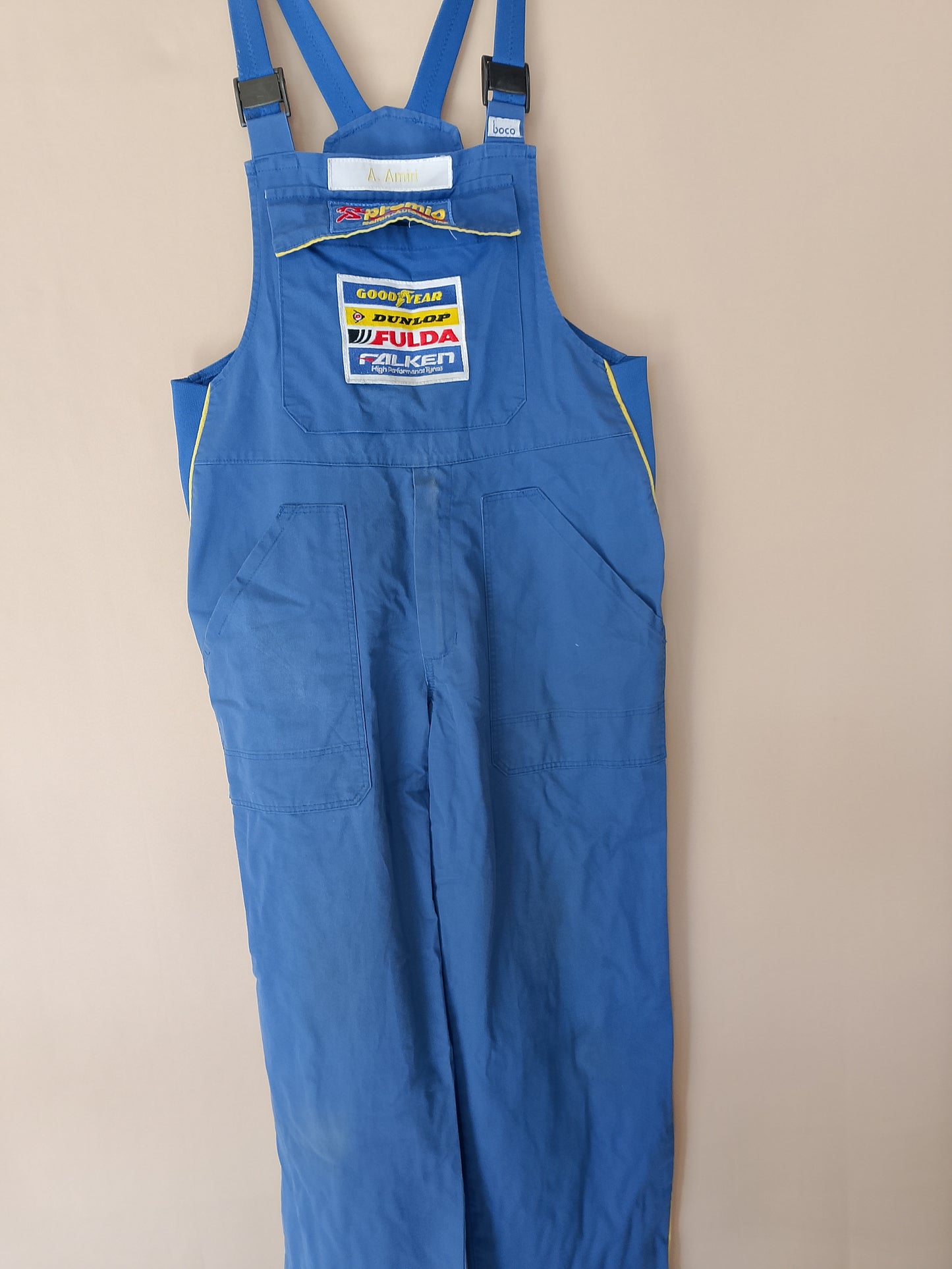 Salopetă de lucru cu bretele Goodyear Dunlop - Confort și stil pentru atelierul tău!