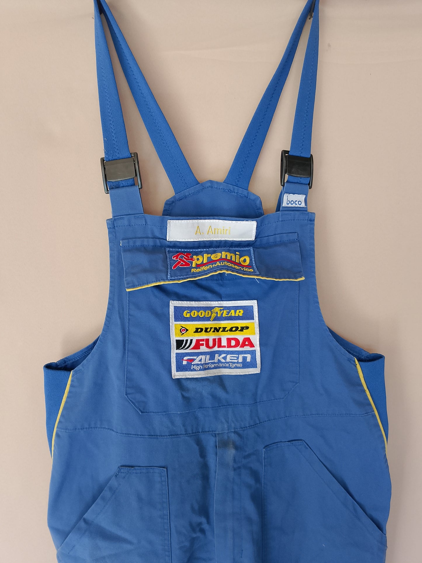 Salopetă de lucru cu bretele Goodyear Dunlop - Confort și stil pentru atelierul tău!