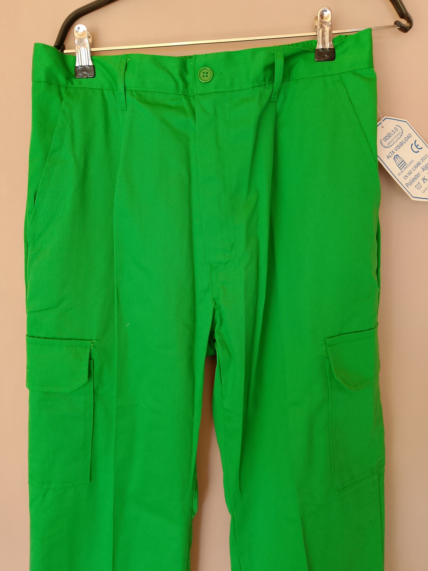 Pantaloni de înaltă vizibilitate VESIN,  Mărimea 44 - Siguranța pe primul loc!