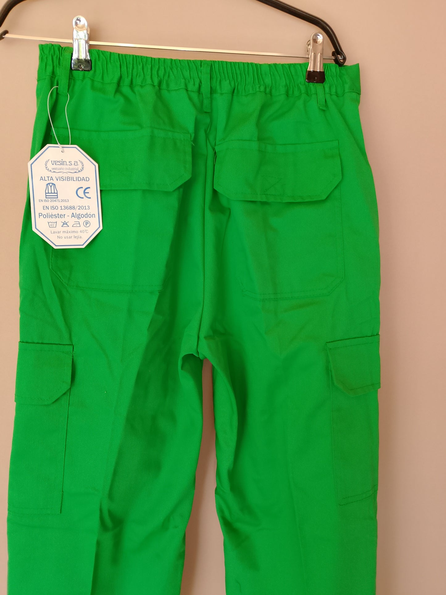 Pantaloni de înaltă vizibilitate VESIN,  Mărimea 44 - Siguranța pe primul loc!