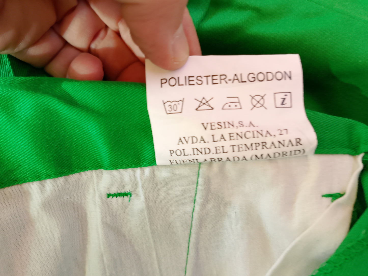 Pantaloni de înaltă vizibilitate VESIN,  Mărimea 44 - Siguranța pe primul loc!