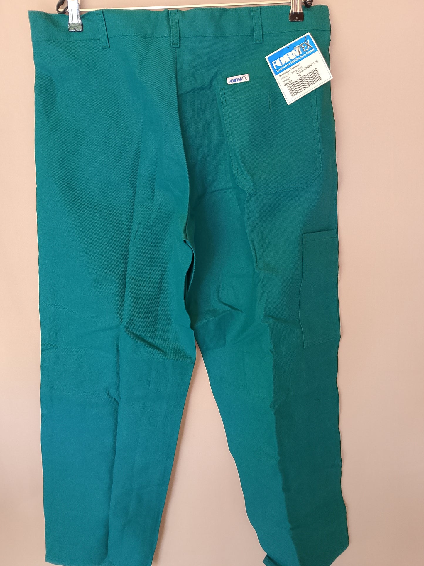 Pantaloni de lucru Formtex, 100% bumbac, Mărimea 50 - Confort și calitate germană, acum în garderoba ta de lucru!