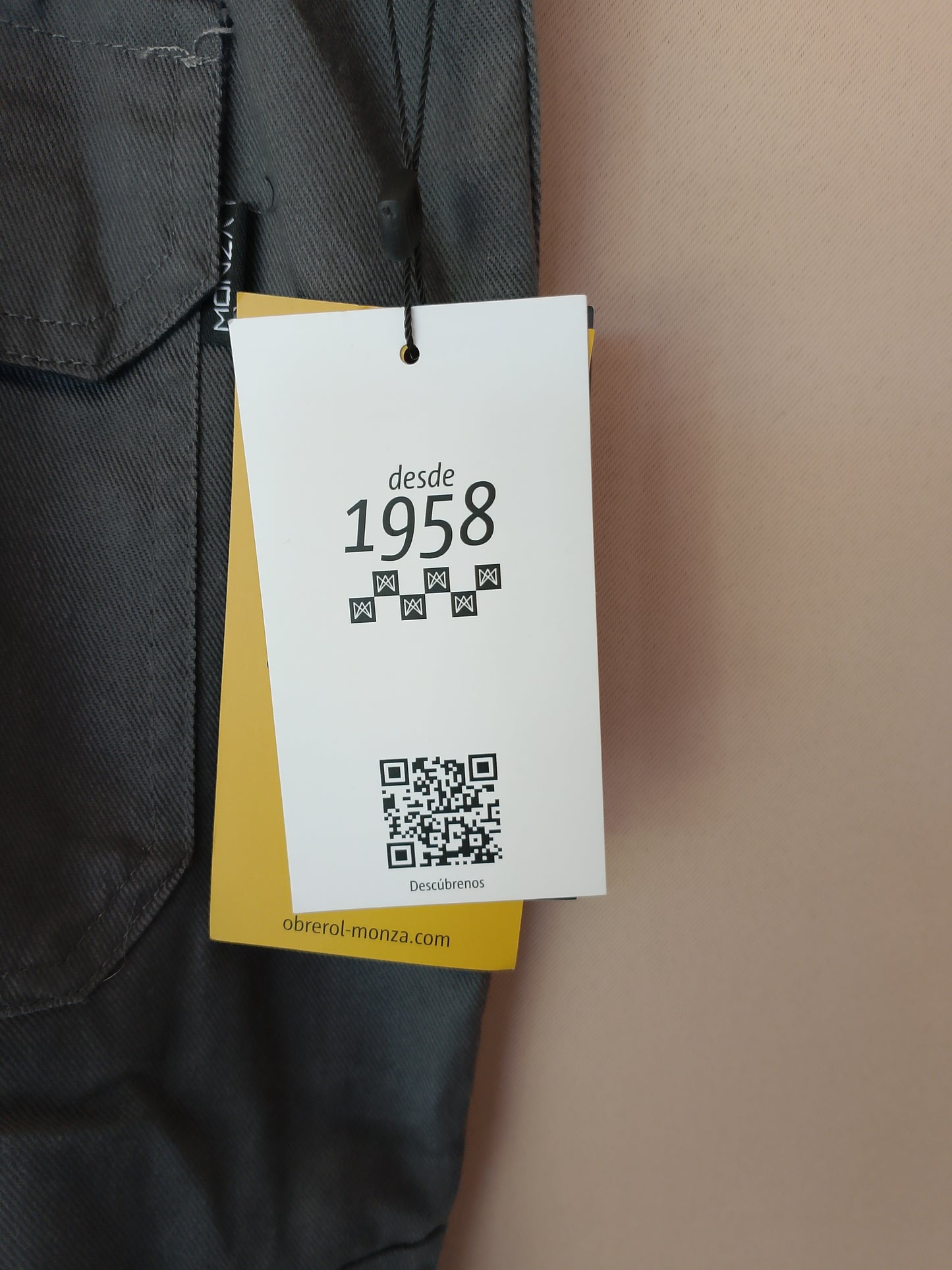 Pantaloni de lucru "desde 1958", mărimea 72-74 - Confort și rezistență pentru bărbații puternici!