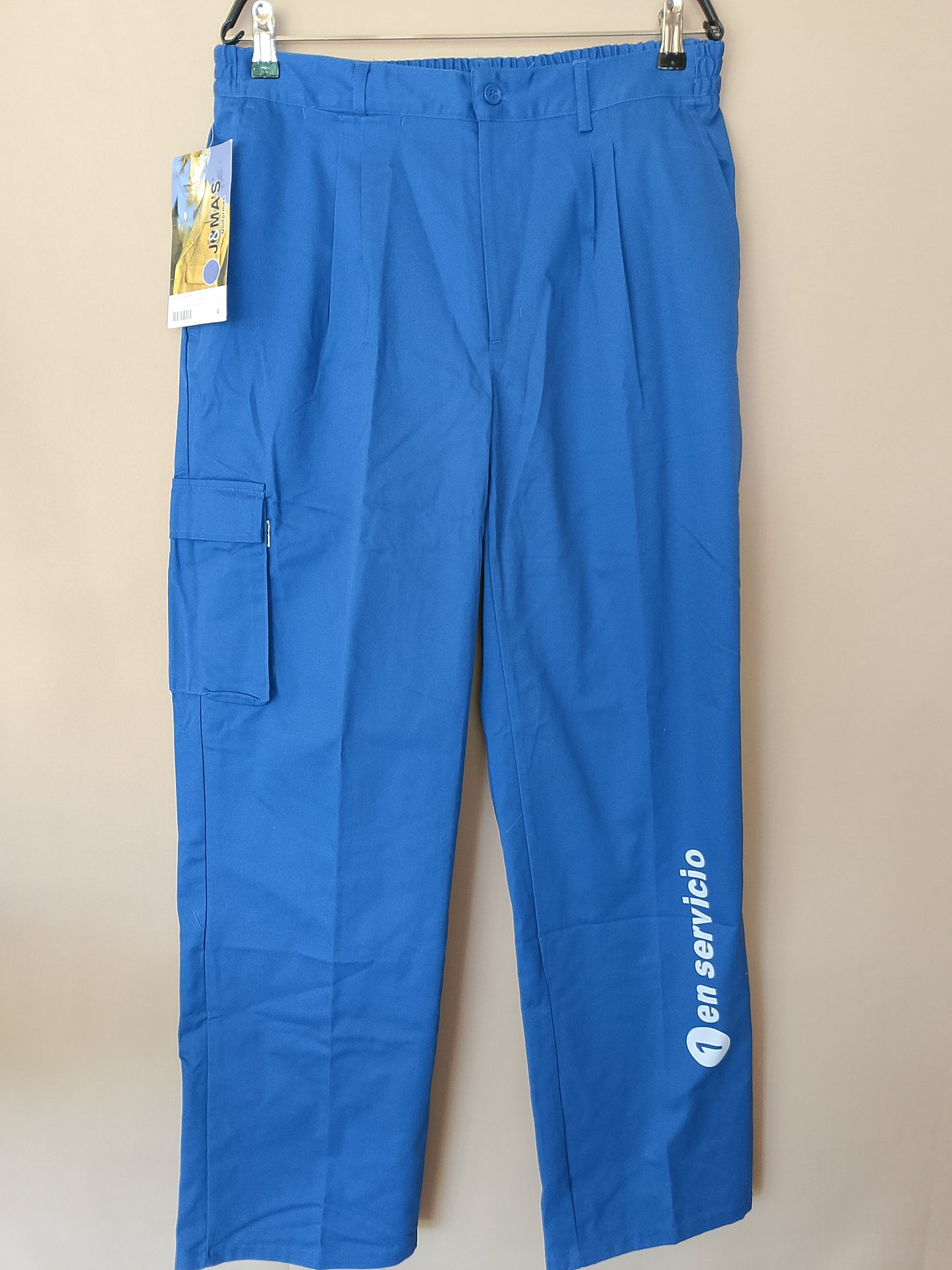 Pantaloni de lucru Joma's Uniformes, model "en servicio".  Marime M. Performanță și stil, chiar și la muncă!